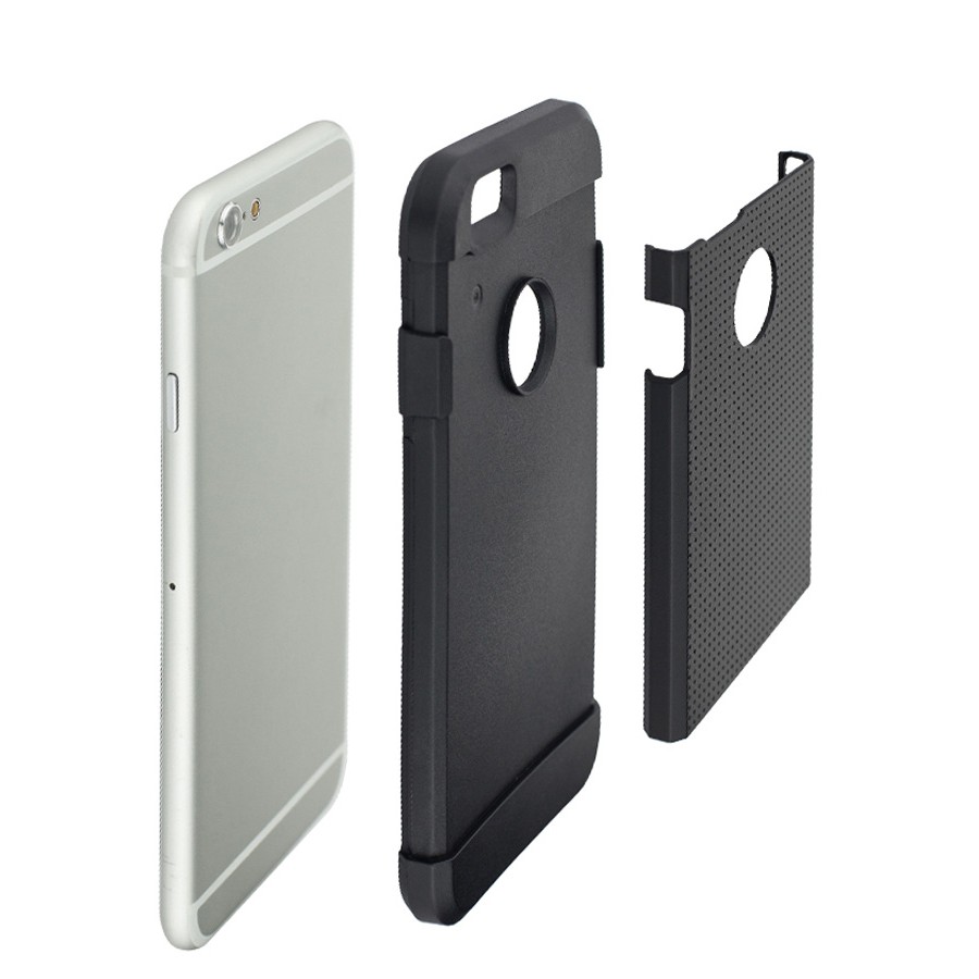 GCOMM iPhone6S/6 4.7” Slim Shield 圓薄盾甲防摔保護殼 青春藍, , large