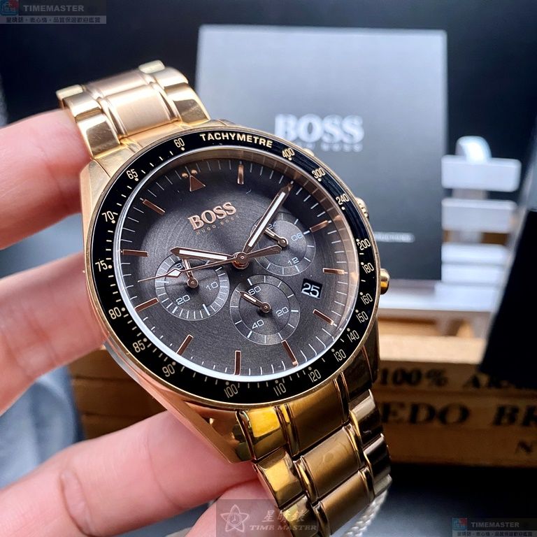 [TIMEMASTER] BOSS watch, 44mm, HB1513632, , large