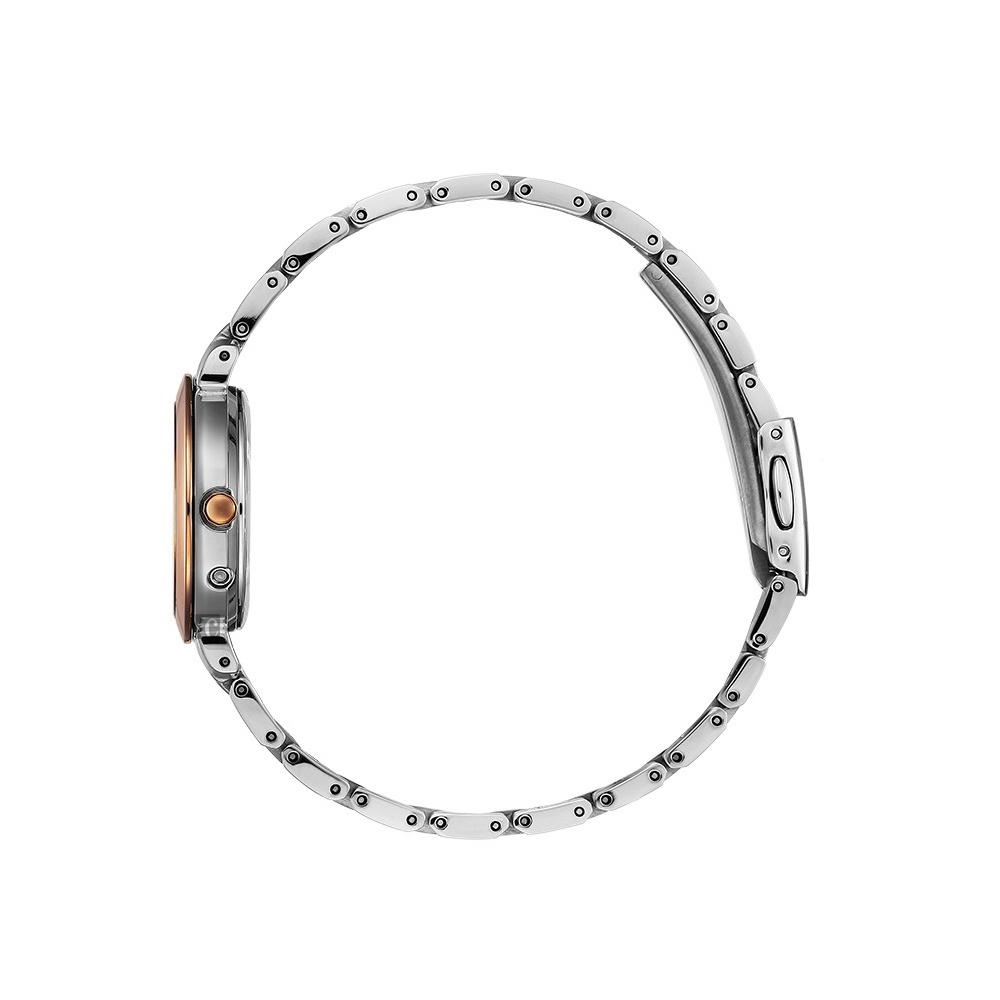 CITIZEN 星辰 XC 限定 鈦 光動能電波萬年曆女錶ES9446-54W, , large