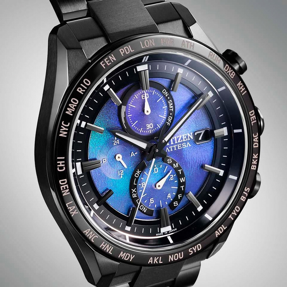 CITIZEN 星辰 HAKUTO-R限定 鈦金屬 光動能電波計時手錶 AT8285-68Z, , large