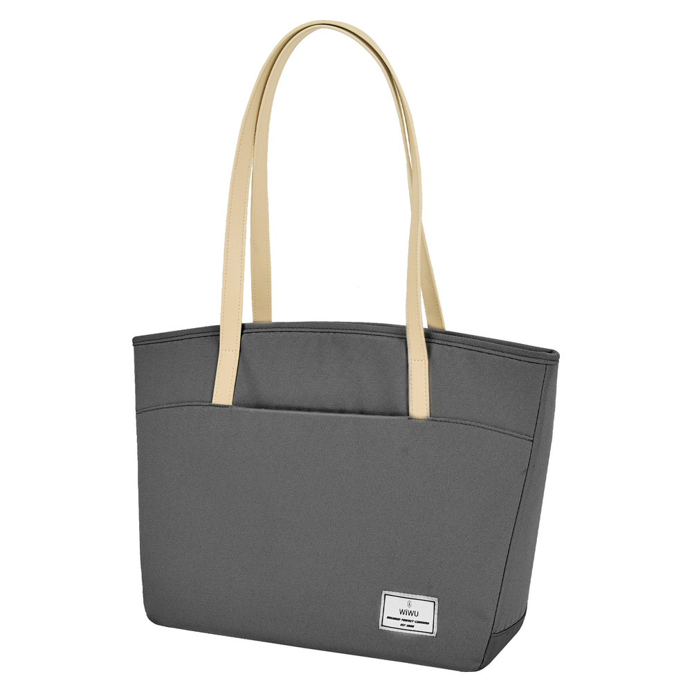 【WiWU】Ora Tote Bag 16"-Beige, , large