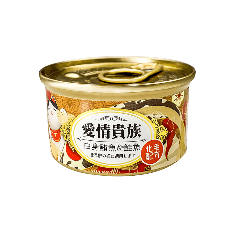White Meat Tuna  Salmon Cat Food, , large