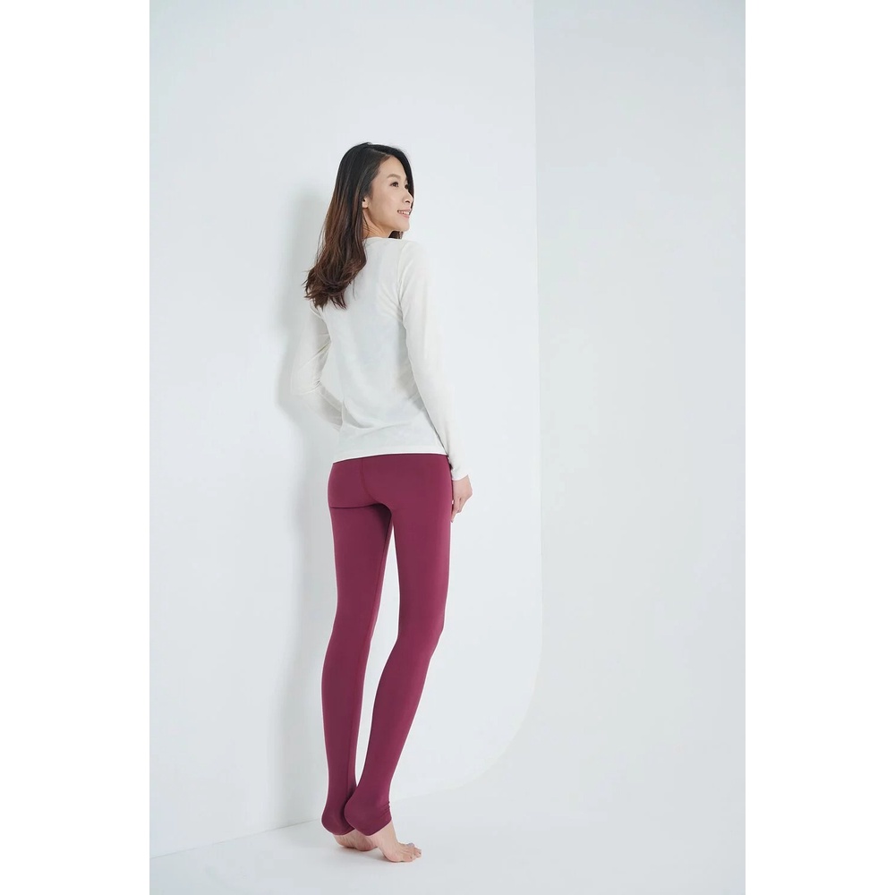 YOGA FLOW Ula Tshirt - 長袖圓領罩衫 - 淺米 Beiga, , large