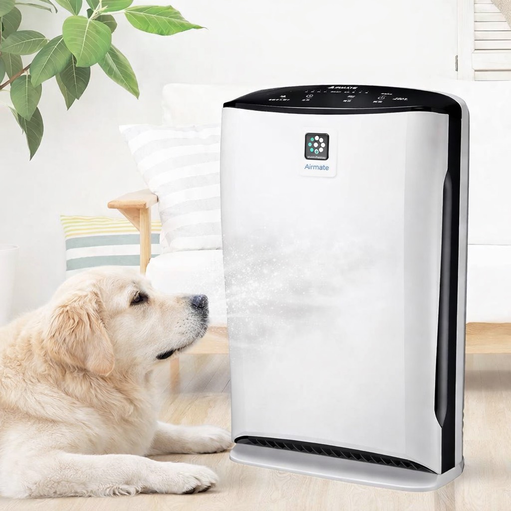 【AIRMATE 艾美特】電漿離子清淨機 AC34｜「毛孩趴在地板的那一刻，空氣風險才剛開始。」, , large