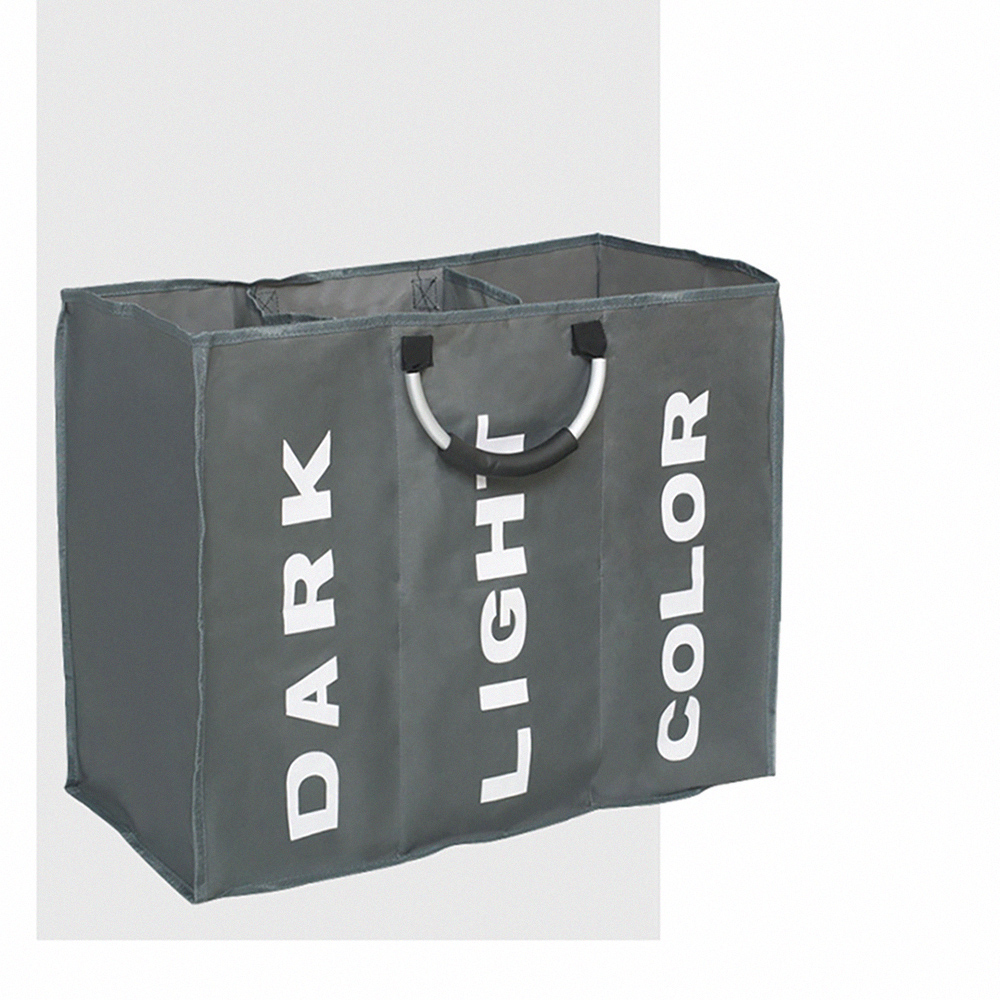 picobello Three-Compartment Clothing Storage Bag - Dark Gray