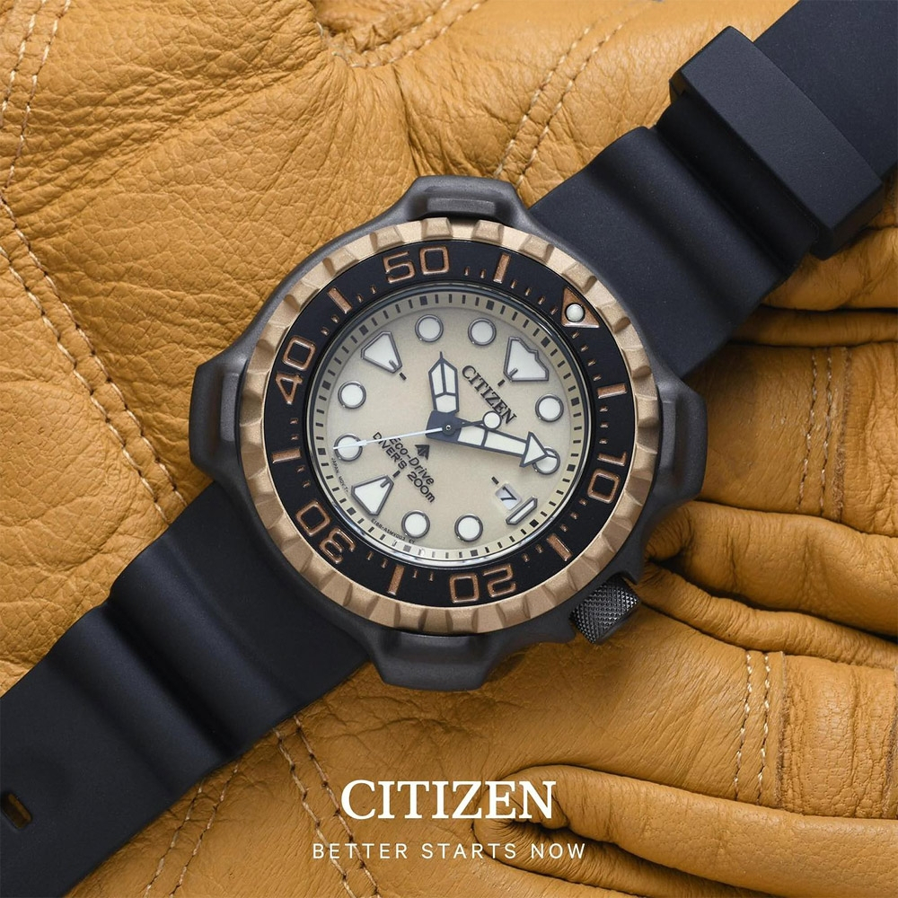 CITIZEN 星辰 PROMASTER 鈦 1982年復刻版光動能200米潛水錶 BN0226-10P, , large