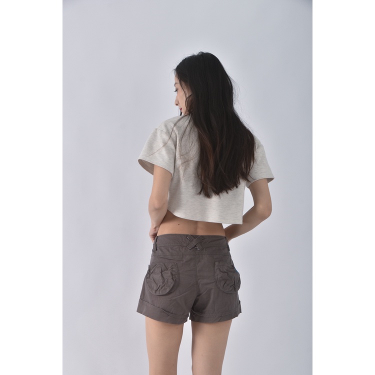 (XL) a la sha高腰澎澎棕色短褲二手衣, , large