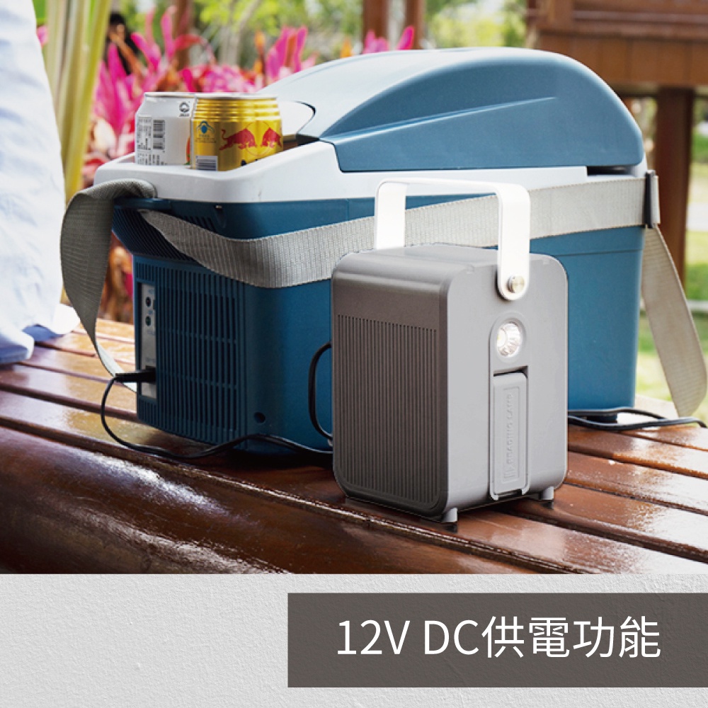 P100 手提式多功能 儲能裝置器 可加裝太陽能板 行動電源 LED燈 備用電源 停電救星 100W電器可使用, , large