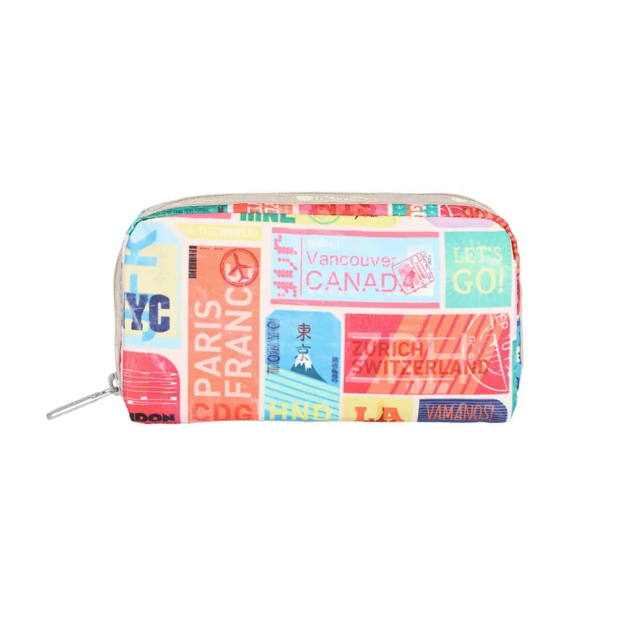 Lesportsac Rectangular Cosmetic 長形化妝包 / 旅人的印記, , large
