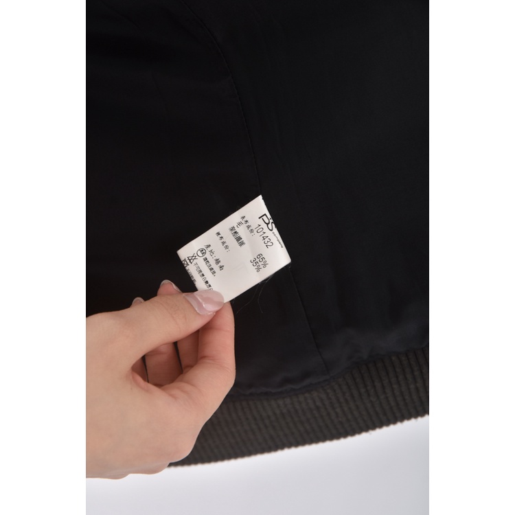 (S) ps company連帽黑色外套二手衣, , large