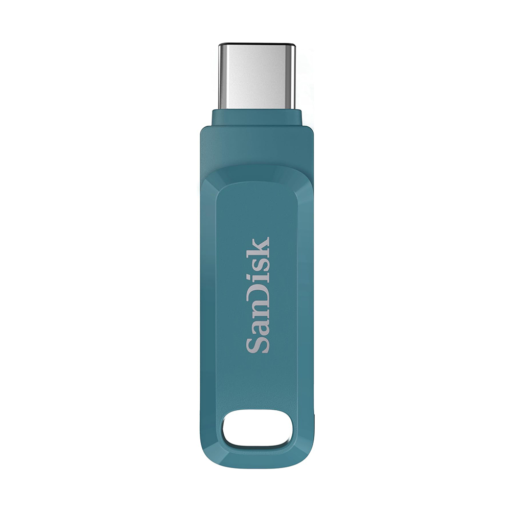 【SanDisk】Ultra GO 1TB 海灣藍 TYPE-C USB 3.2 雙用 OTG 旋轉隨身碟 讀取速度 400MB/s, , large