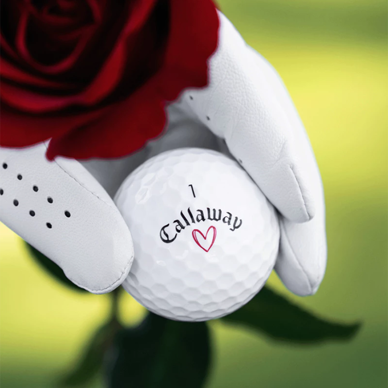 Callaway 愛心高爾夫球 Supersoft 12球/盒, , large