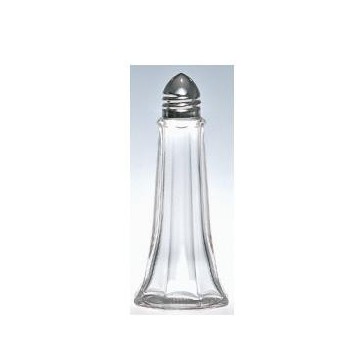 台灣製造 塔型 調味罐 (電鍍蓋)/1入 金益合玻璃器皿, , large