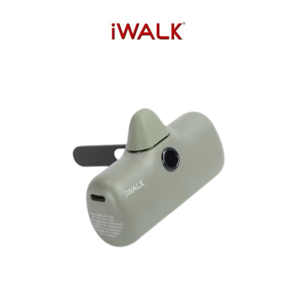 【Leo手機周邊專賣店】iWALK 五代Pro支架款直插式行動電源, , large